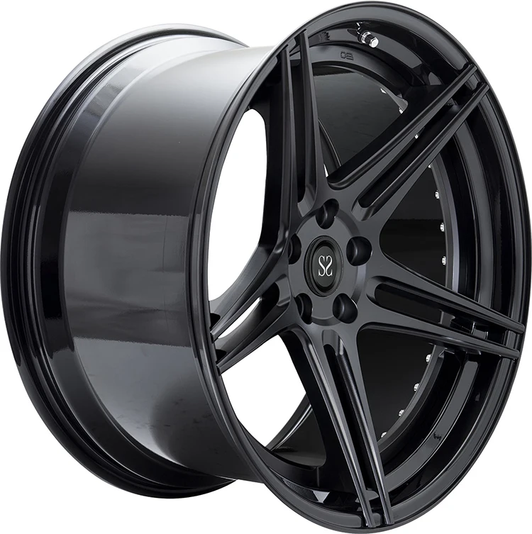 

Gloss Black Custom R21 Inch Blue 1-PC Forged Monoblock Alloy RIms 5x108