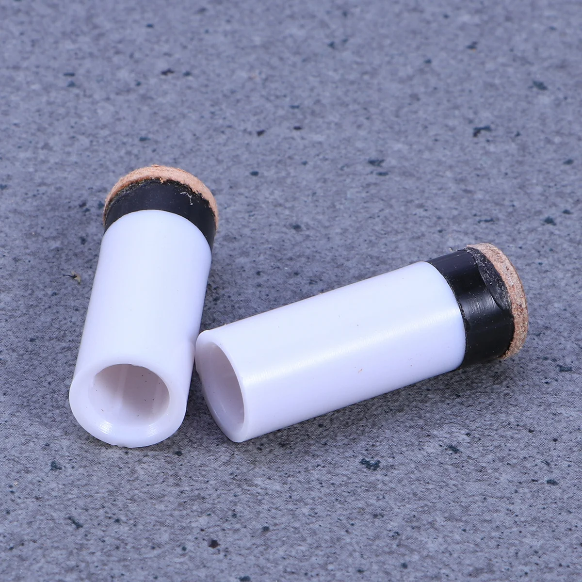 

15Pcs Billiard Tips and Ferrules Set American Style Press-on Rubber Base with Tip for Cue Performance Enhancement