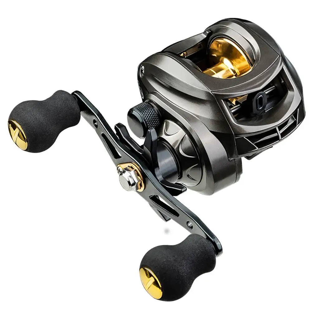 

Baitcasting Fishing Reel 8KG Max Drag 12+1 BB Bearing 7.2:1 High Speed Fishing Reel For Beginner