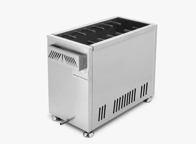 Hot Dogs Sticks With Deep Fryer MachineL # Commercial 21L Large Capacity Gas Cheese