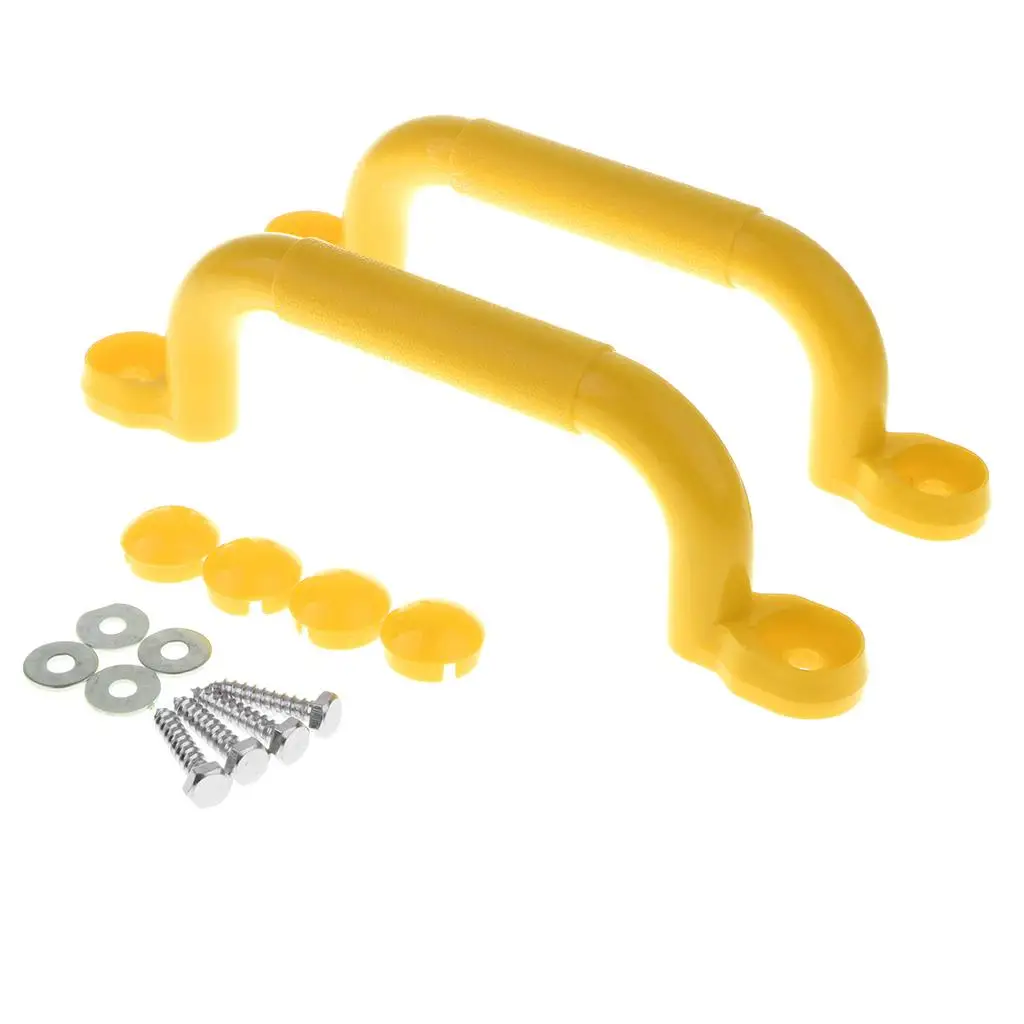 4 Colors 2PCS Children Playground Anti-slip les W/Fixings Kits Swing