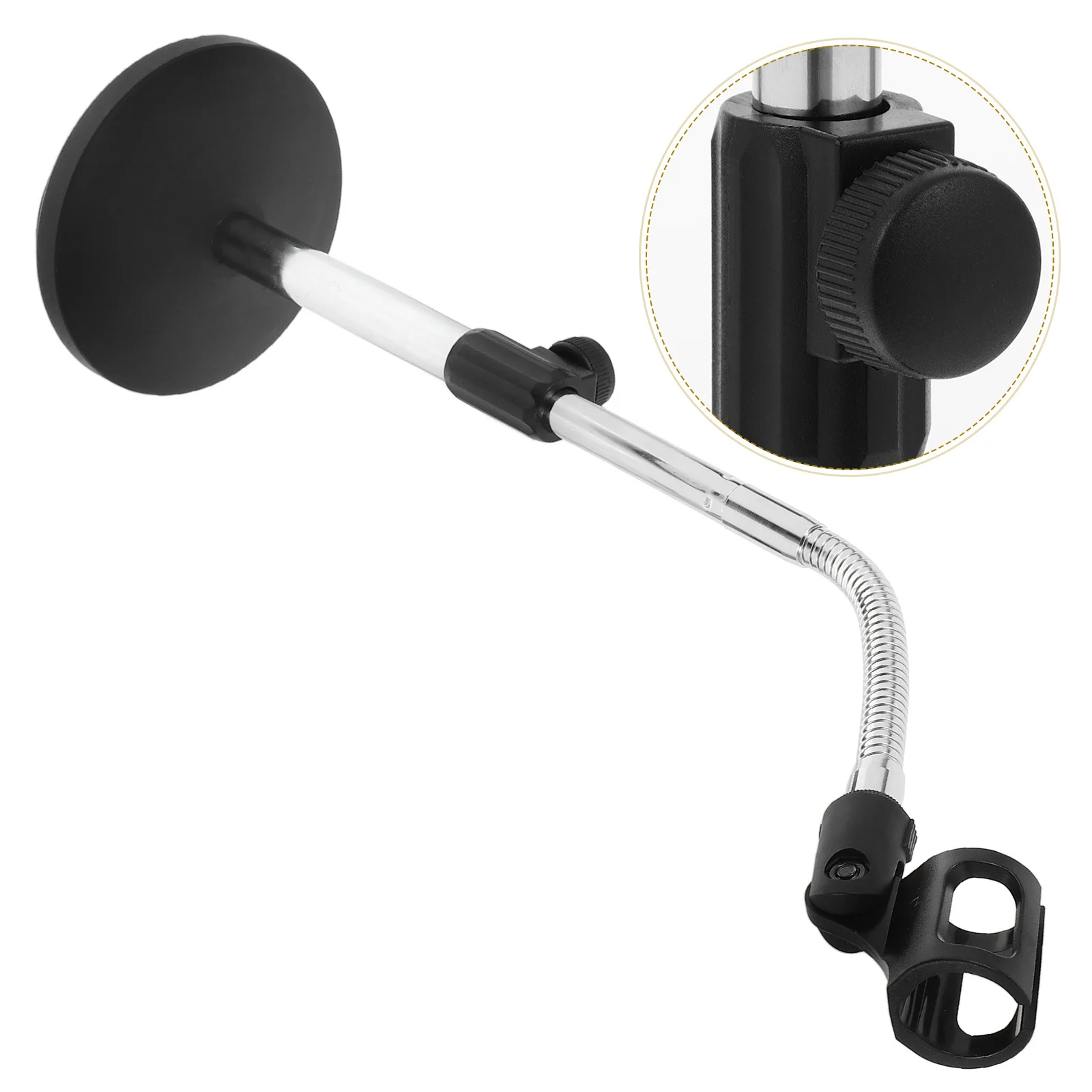 

Adjustable Desktop Mic Stand Flexible Gooseneck Weighted Base For Streaming Meeting Microphone Support Table Tripod Stand