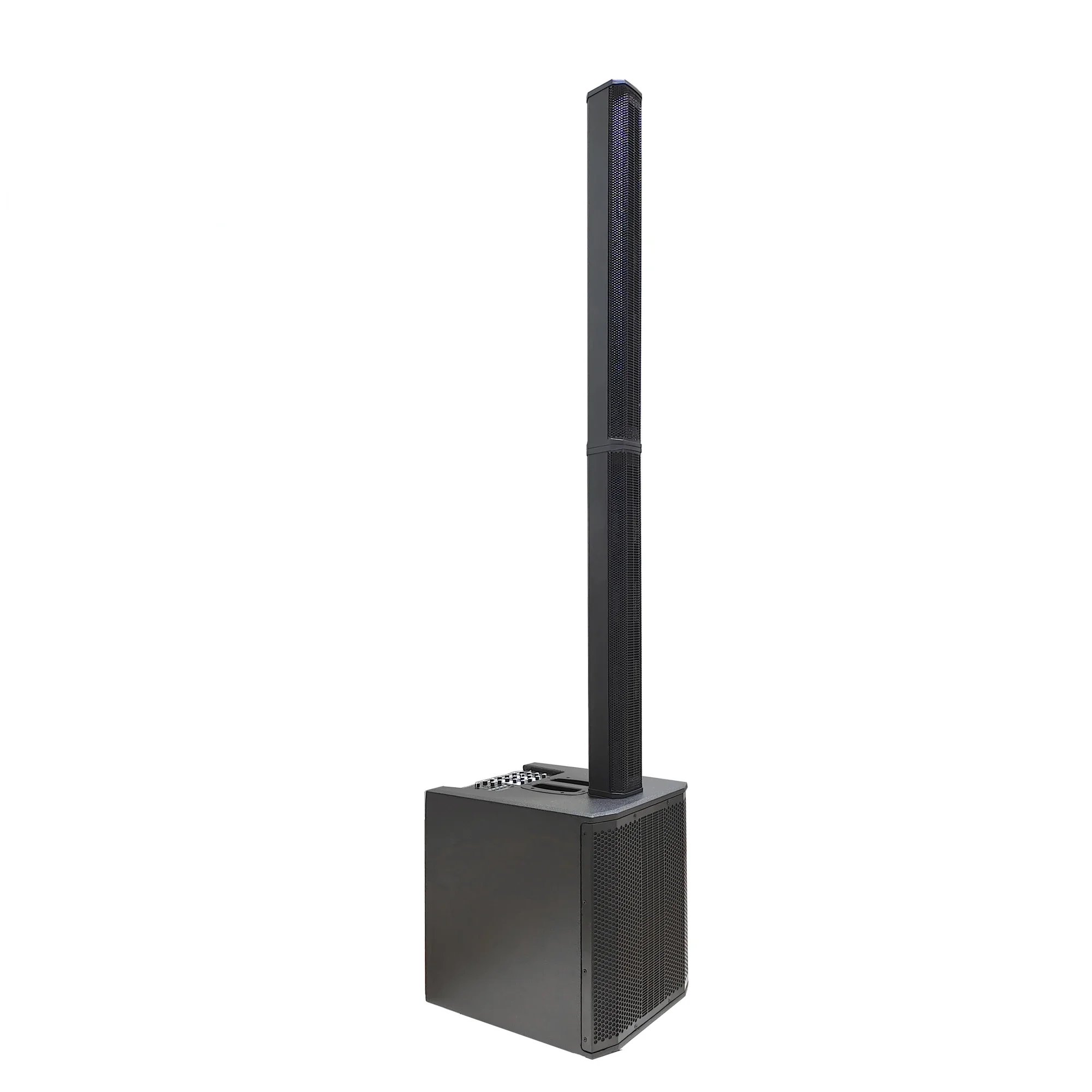 

AC39 wooden shell black Professional outdoor BT amplifiers array active pa column speaker