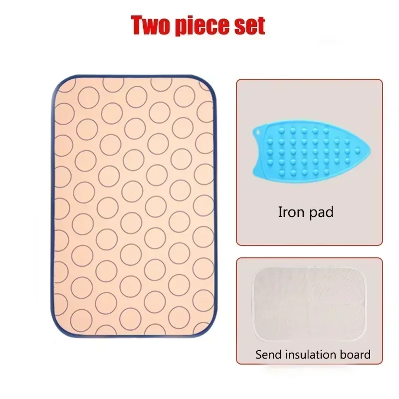 Foldable Home Ironing Mat Ironing Board Thermal Insulation Anti Scalding Waterproof Steam Cloth Mat Storage Furniture Supplies