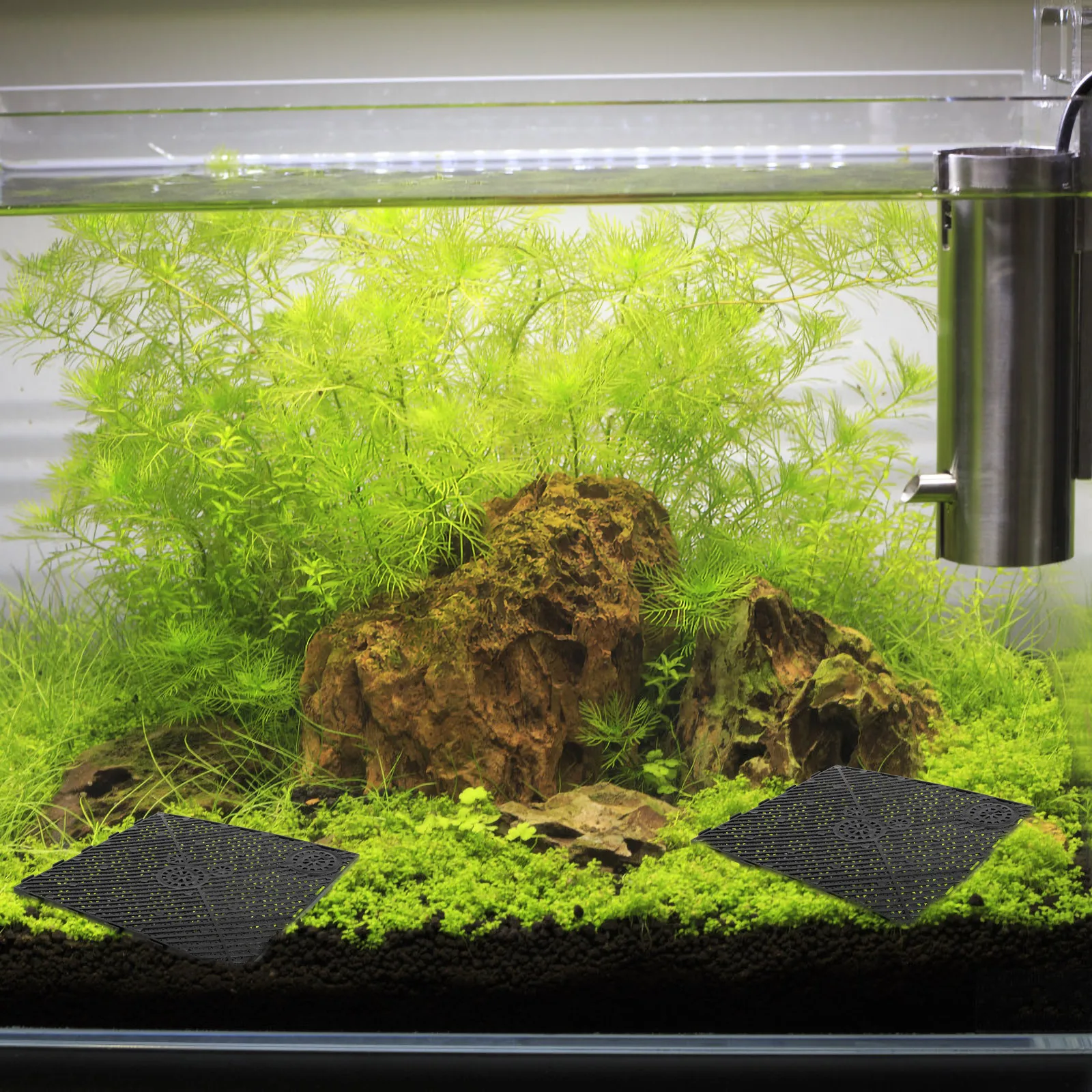 

5Pcs Aquarium Bottom Divider Plates Sand Board Filtering Plates Fish Tank Supplies Smooth Edge Durable Design Fish Tank Divider