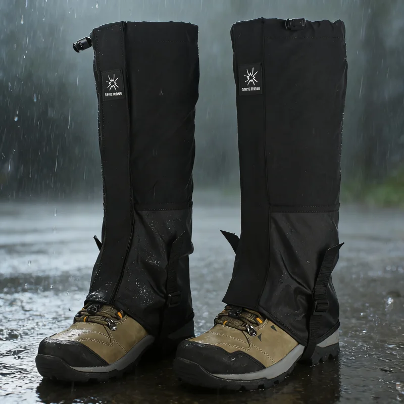 

Waterproof Oxford Long Tube Trouser Leg Covers Reusable Legs Protector Hiking Skiing Climbing Cycling Rain Snow Wet Pants Cover