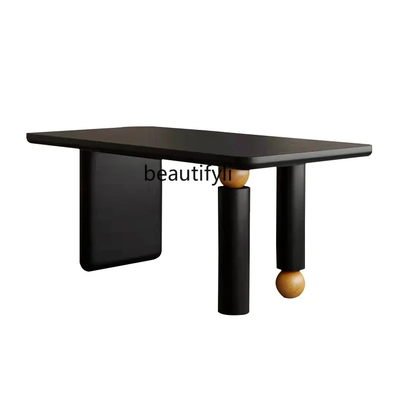 

Ancient Style French Simplicity Dining Table Designed by a Maestro Small Apartment Modern Negotiation Workbench Long Table