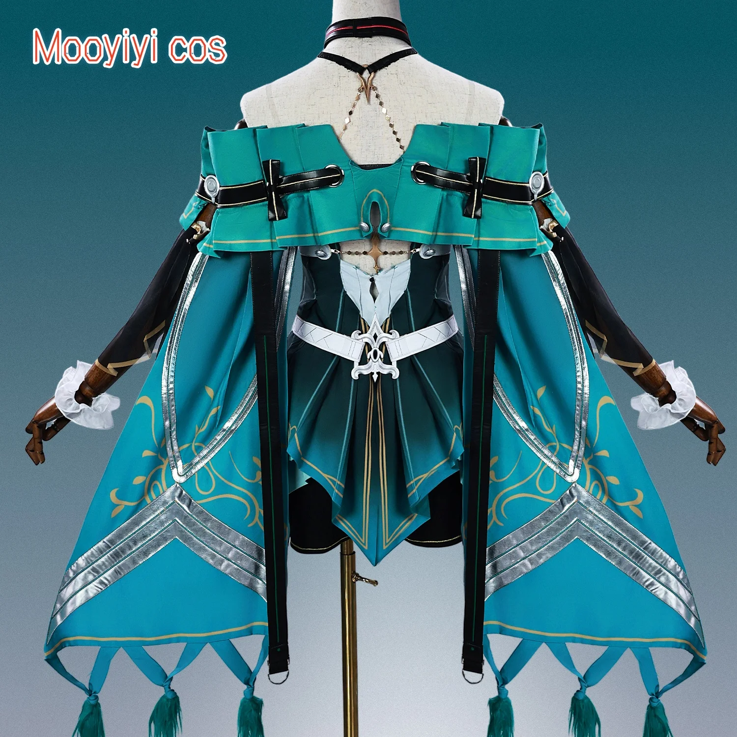 Hot New Mooyiyi cos Gioco Wuthering Waves Ciaccona Costume Cosplay Halloween Natale Giochi di ruolo XS-3XL Bello abbigliamento sexy