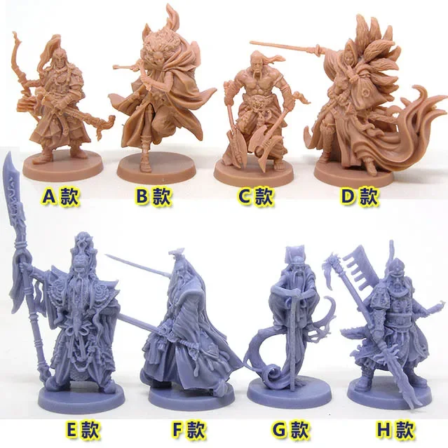 TRPG board game Rising sun Dynasty Invasion Moon clans lucky god expansion miniatures figures models