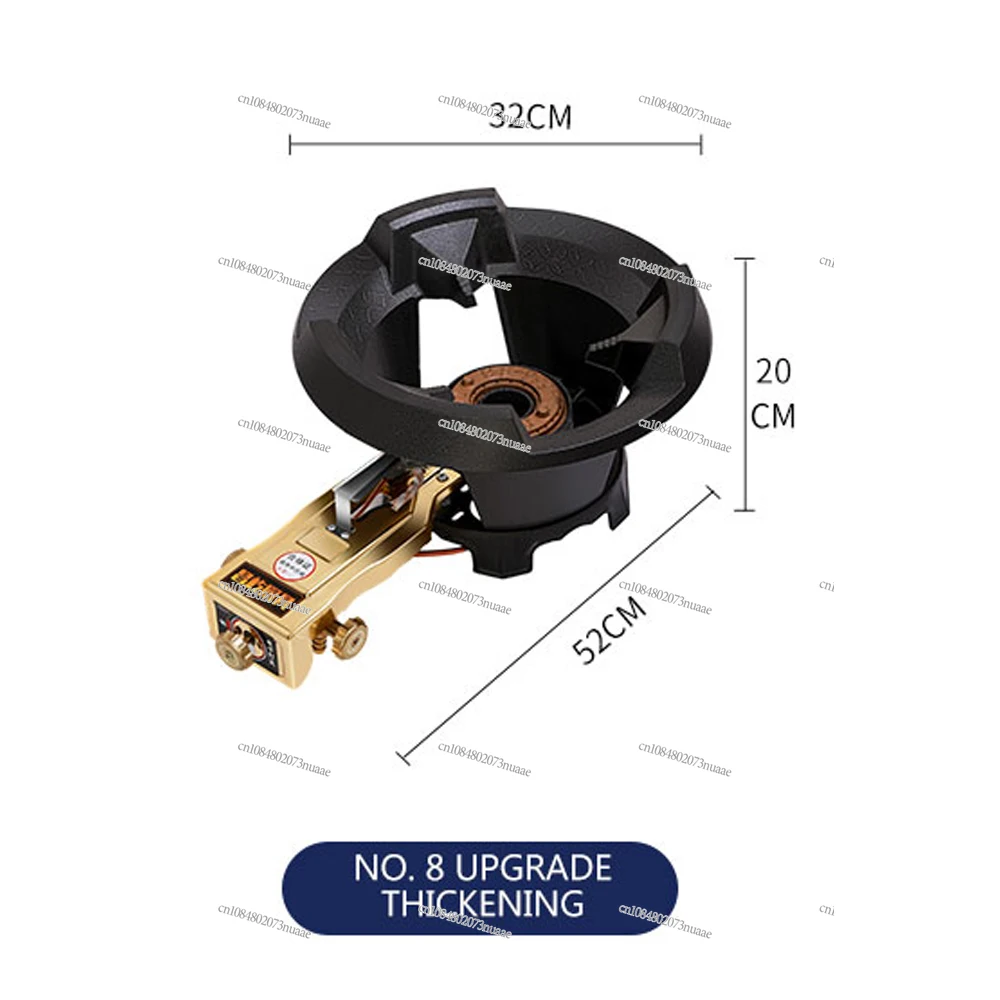 

Commercial Fierce Fire Gas Stove Single Gas Stove Wok Burner Energy-saving Kitchen Gas Stove Cooktop Hob