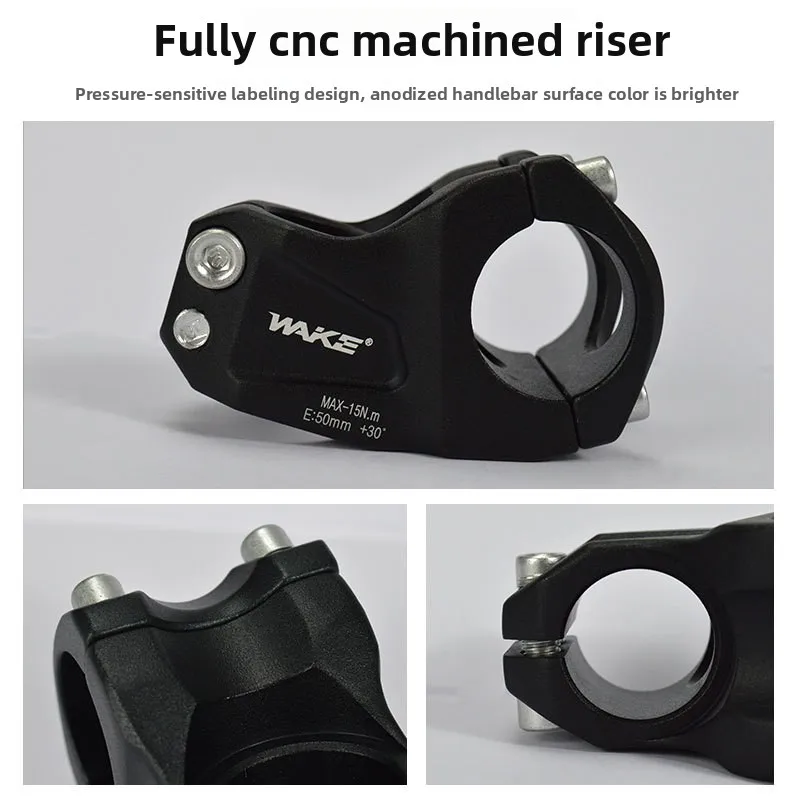 ويك دراجة الجذعية دراجة جبلية قصيرة سبيكة جوفاء المقود الجذعية MTB ملحق دروبشيب بالجملة