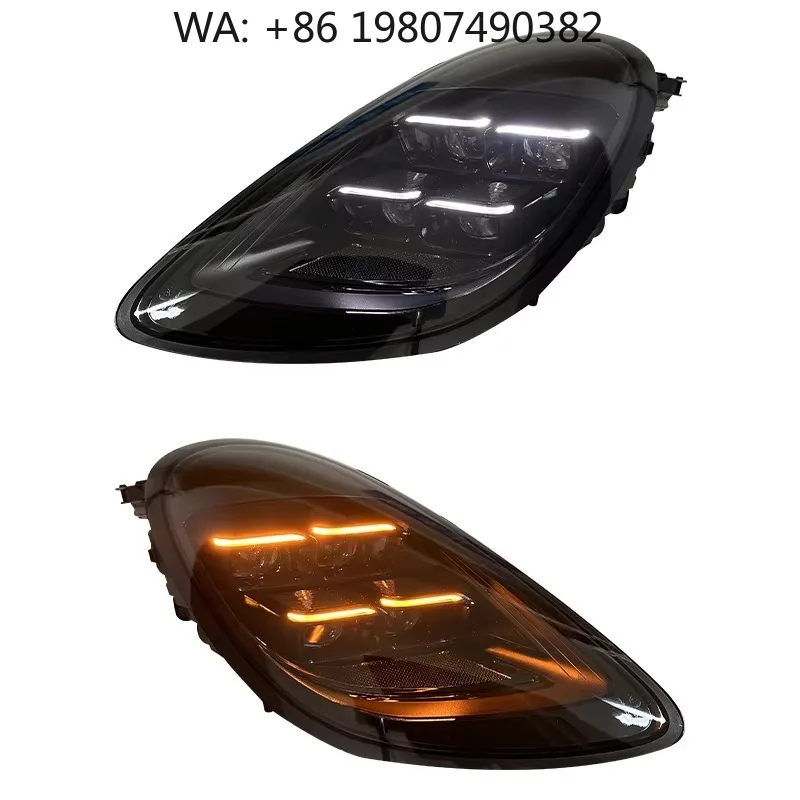 

Upgraded 4-Lens LED Headlights, Uniform Brightness, DRL Waterproof Auto Front Lamp Mod 2012-2015