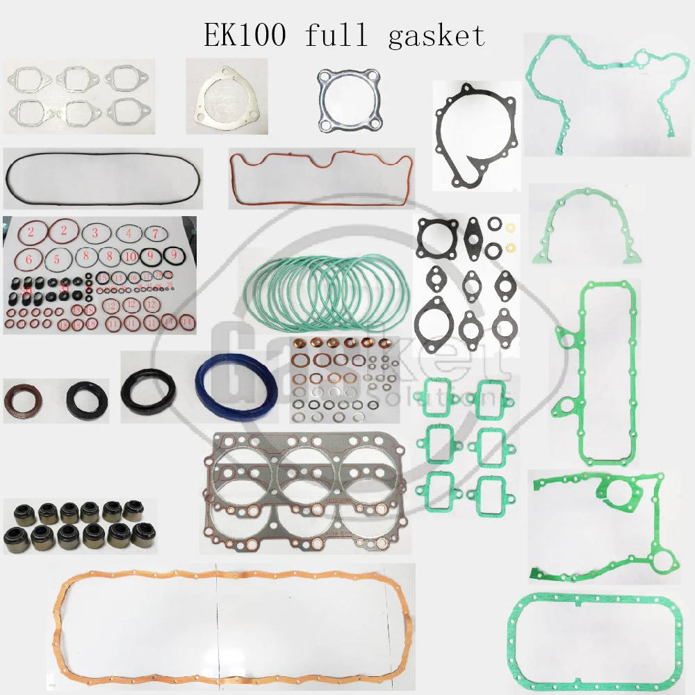 EK100 Full Gasket Set For Hino Diesel Engine overhaul package non-asbestos & asbestos