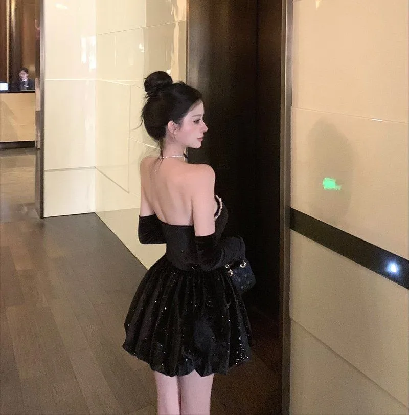 Robes d'été en lin rose pour femmes, smockage de pétales, volants, taille basse, robes d'été fluides, nouveau Style chinois, respirant, coupe douce