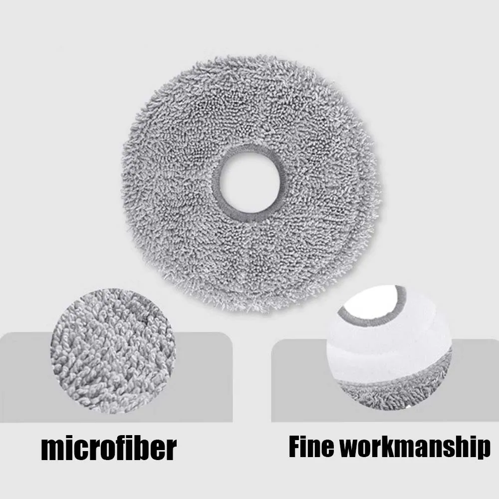 Mop Cloths For Roborock Qrevo S/Qrevo Master/Qrevo MaxV/Qrevo Pro/Q Revo Robot Vacuum Cleaner Parts Rag Mop Pads Accessories