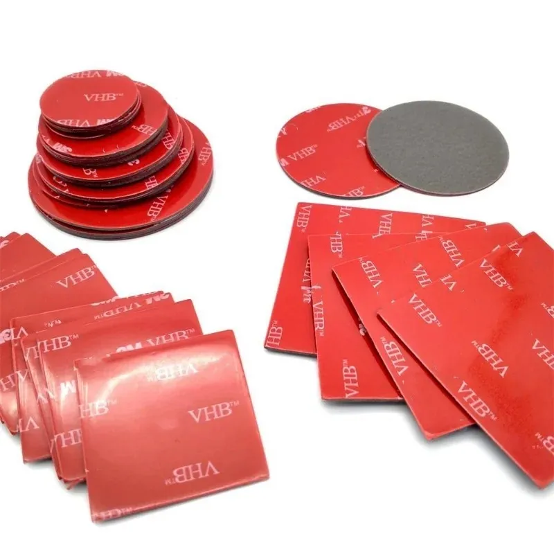 5-30PCS Strong Double Sided Adhesive Foam Pad Wall Mounting Tape Two Sides Heat-resistant Home Appliance Car Accessories