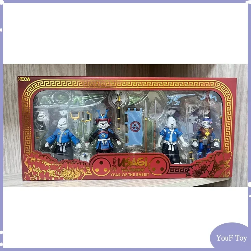 

In Stock Neca54393 Usagi Yojimbo Miyamoto Rabbit Anime Action Figure Statue Model Dolls Collectible Kid Toy Gifts