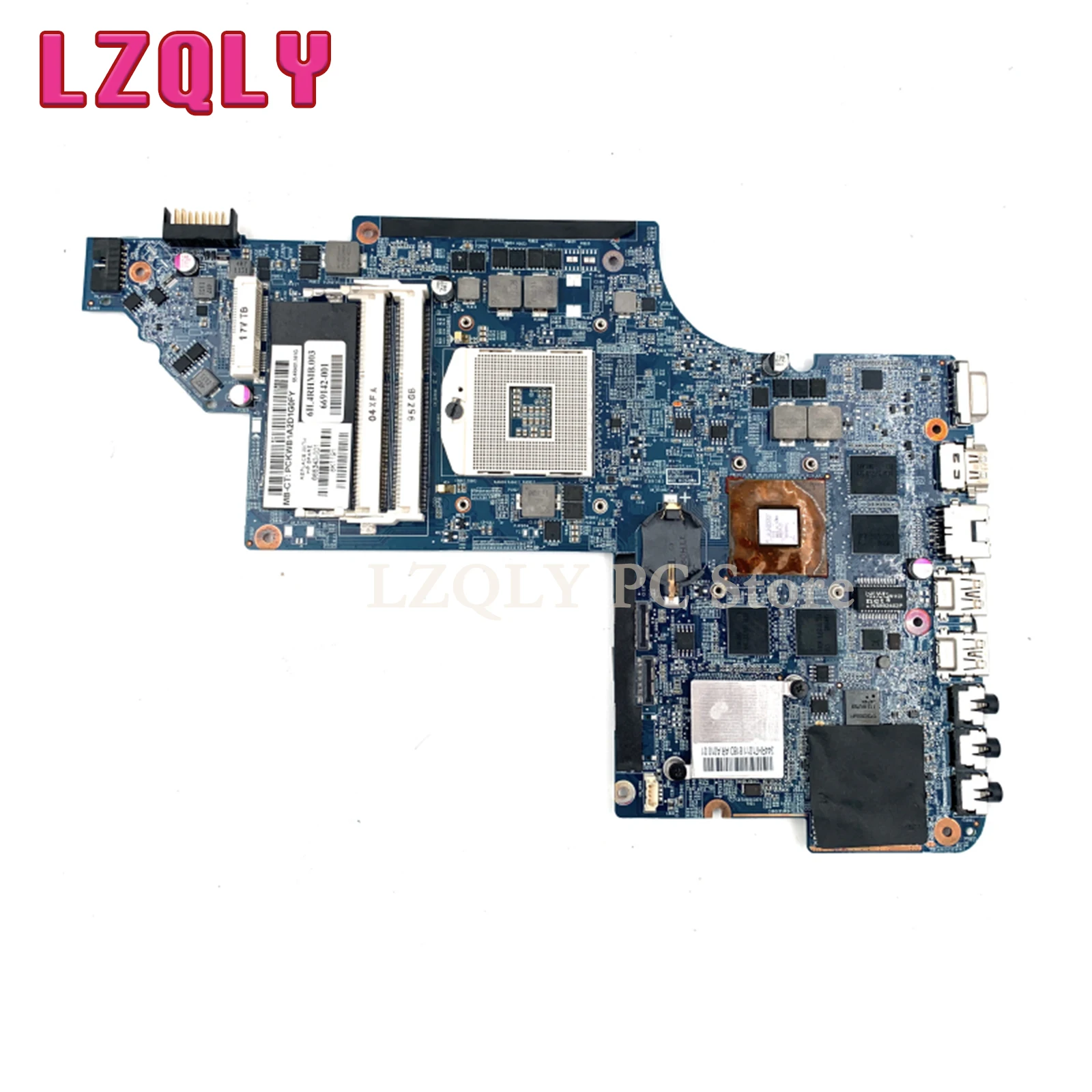 LZQLY For HP Pavilion DV6 DV6-6000 665343-001 705188-001 Laptop Motherboard HM65 DDR3 HD6770M Video Card 1GB