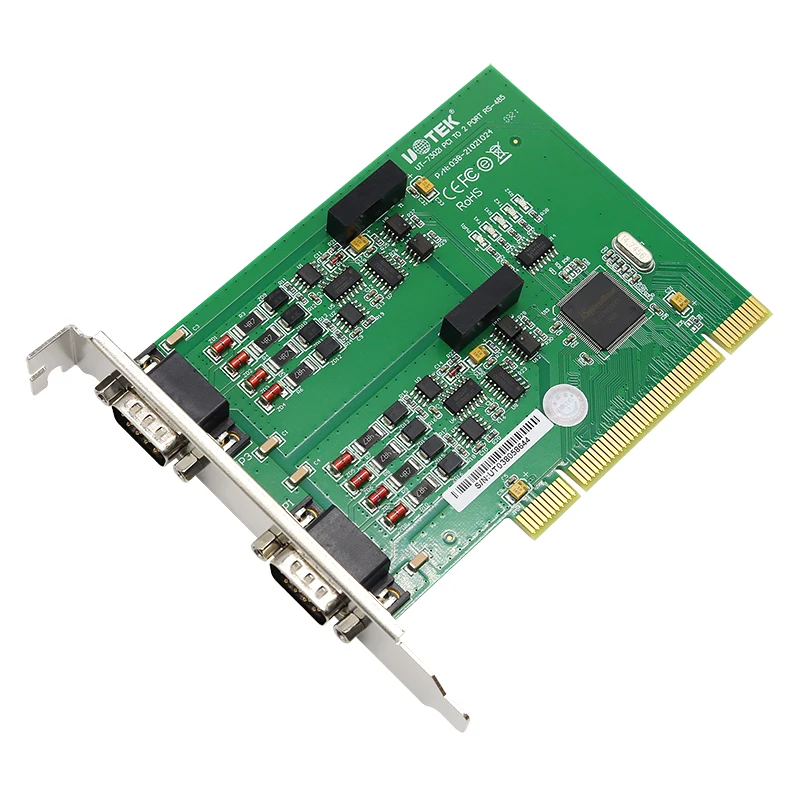 

UT-7302I 2-port RS-485/422PCI Photoelectric Isolation Industrial Grade Multi Serial Port Card