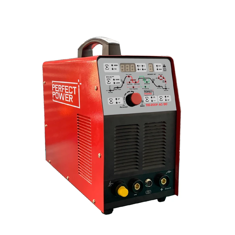 high frequency 200A aluminum tig welding machine TIG-200P ac dc tig welder