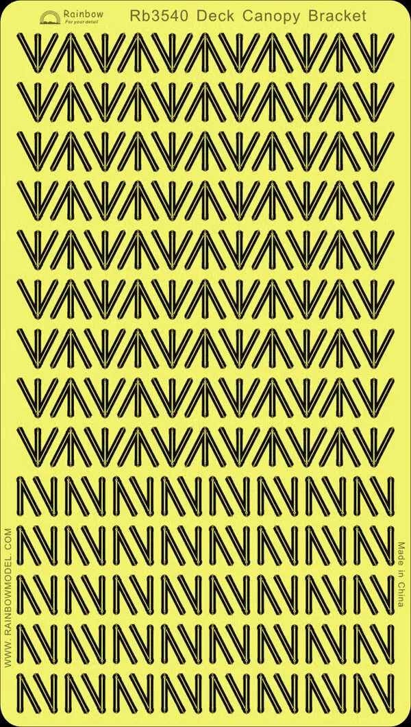 

Кронштейн навеса для палубы Rainbow PE 1/350 IJN RB3540