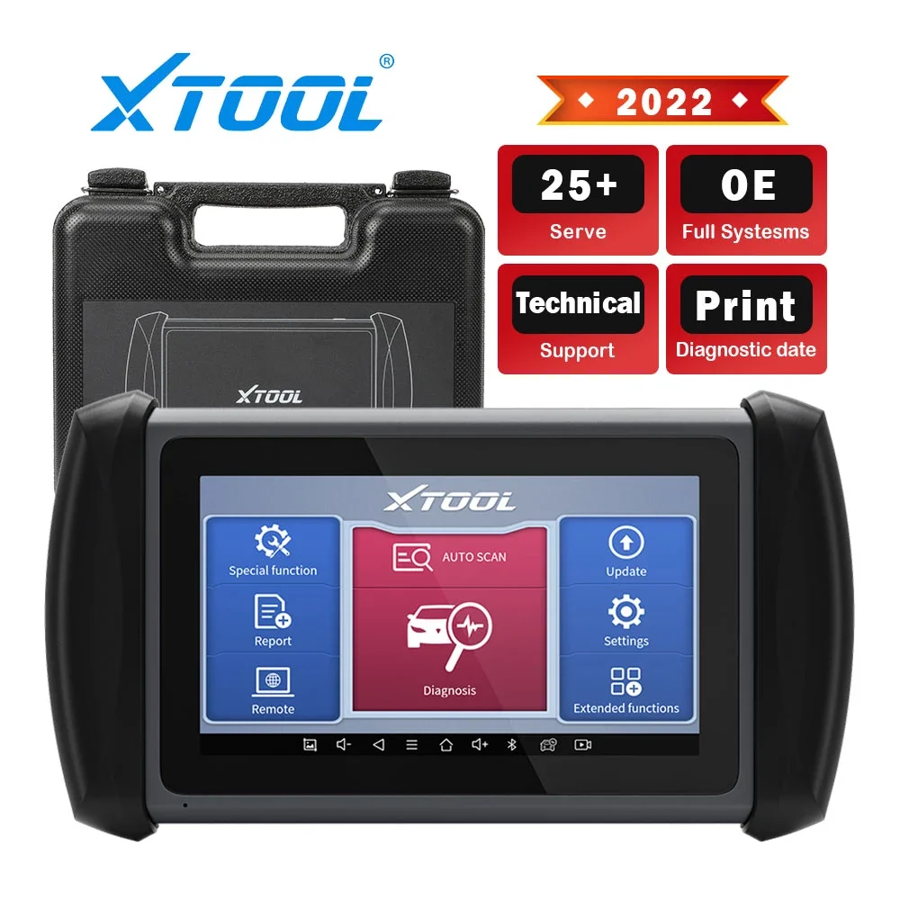 2023Newest XTOOL IP819 OBD2 Automotive Car Diagnostic Tools Key Programmer Active Test Auto Vin All System Diagnostic Scanner