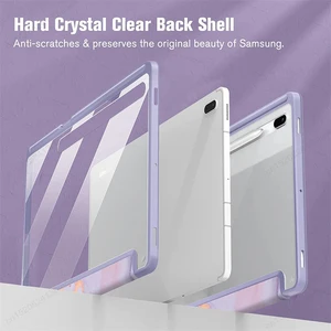 جراب تابلت مع حامل أقلام رصاص ، جراب لجهاز سامسونج جالاكسي تاب ، S9 ، FE 11 ، S10 Plus ، A9 ، S9 ، S8 ، S7 ، 12.4 أفضل 10 حافظات سامسونج تاب S8 مبيعا - رقم 4