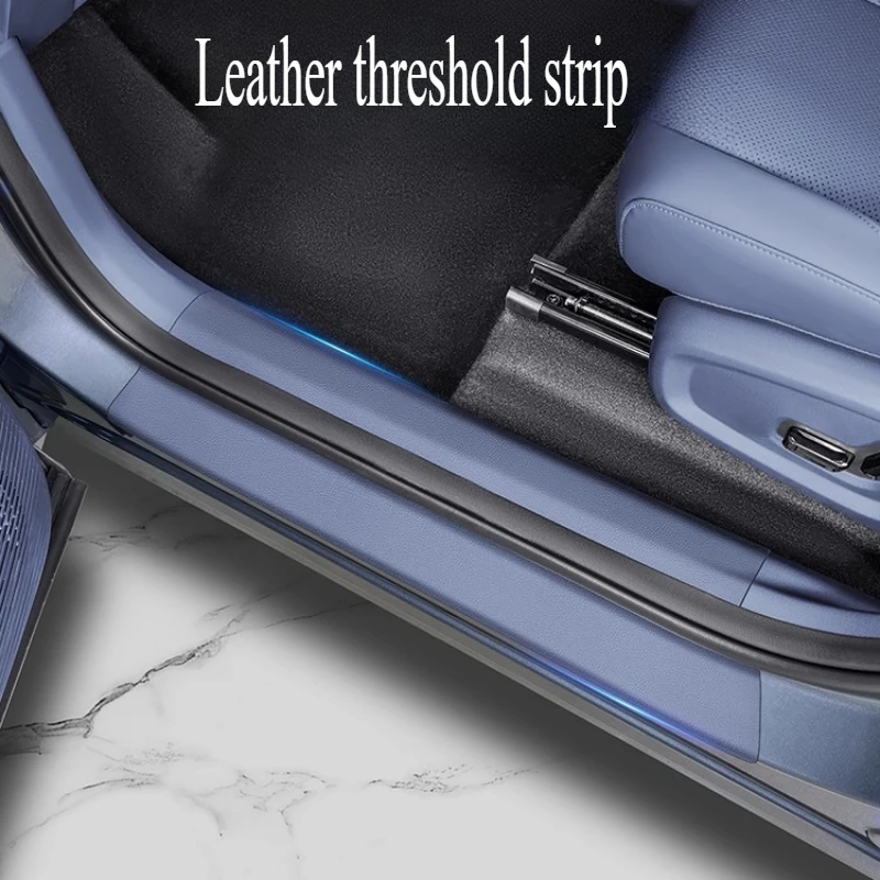 

For Geely Galaxy E5 Original Car Color Threshold Strip Protective Sticker Trunk Guard Scratch-proof Sticker Car Interior