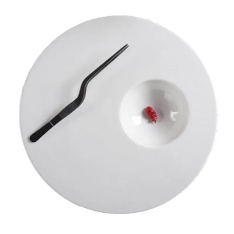 High Quality Bone China Tableware Restaurant Gourmet Disc Decorative Dessert Plate Home Kitchen Cutlery and Plates