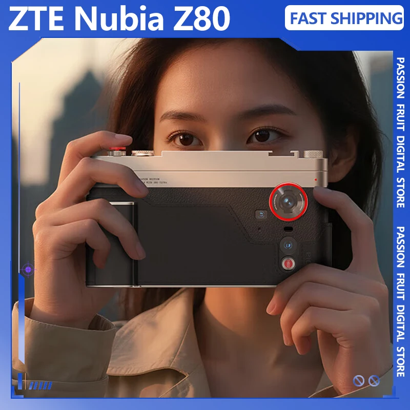 

For ZTE Nubia Z80 Ultra Mobile Phone Case Photography Controller Back Cover Basic Design Protection Photographer's Accessories