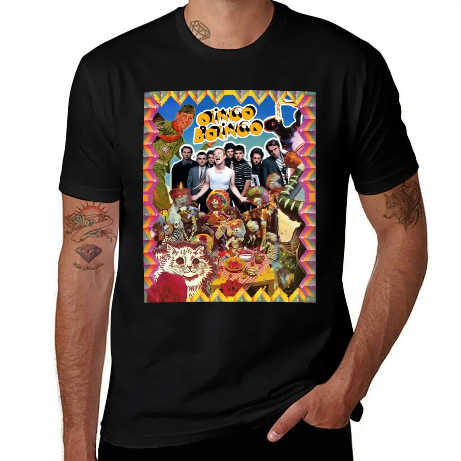 Oingo Boingo T-Shirt Non-Shrink Basic Cotton T-Shirt