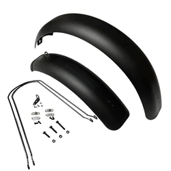 Bike Mudguard Wheel Protection Outdoor Mudflap Bike Fender Bicycle Fender for 20inchx5.0inch Wide Mountain Bikes Road Bikes