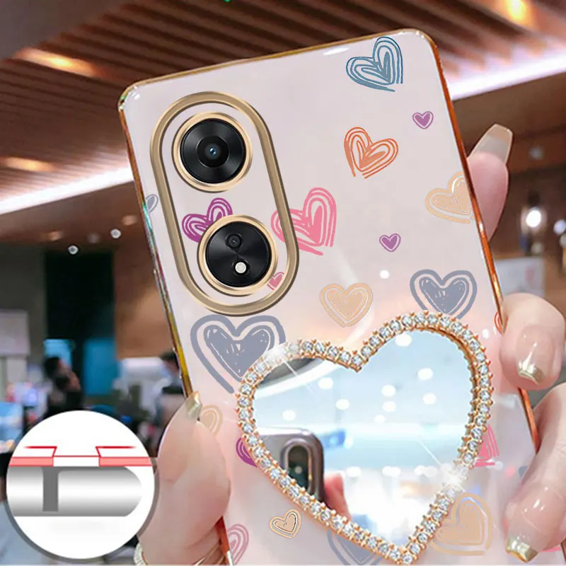 الماس حزام الحبل تلوين الحب حامل هاتف الحال بالنسبة ممن لهم A38 A36 A76 A58 A57 A74 A78 A5 A7 A79 A95 A60 A18 A53 A17 A16 4G 5G