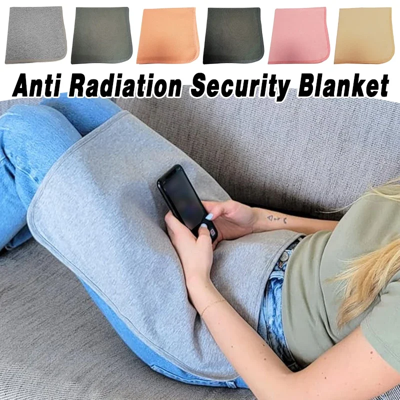 

46X46Cm Emf Radiation Protection Blanket Pregnant Woman Anti Radiation Security Blanket Anti-Electromagnetic Wave Emf Protection