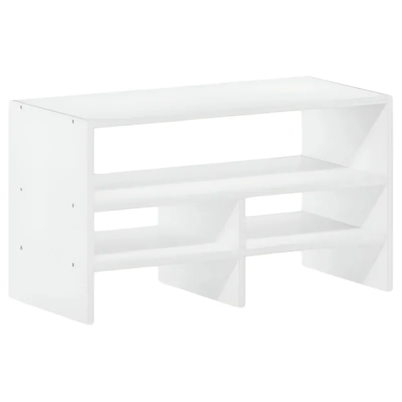 Hermite Desk Top Organizing Shelf Bookcase, White