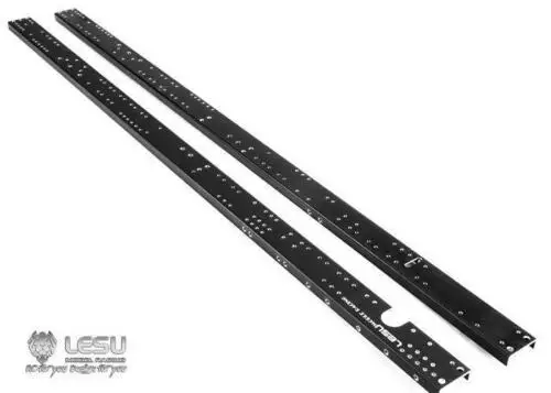 

CNC Metal Chassis Rail Set for 1/14 LESU 6*6 Hydraulic RC Dumper Truck DIY Model Remote Control Toy for Adults Th02366