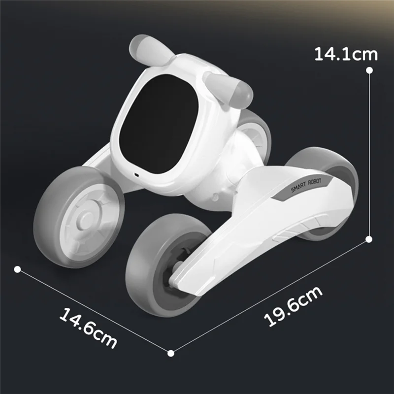 برنامج الحيوانات الأليفة الساخنة روبوت الكلب RC روبوت جرو الرقص التفاعلية RC روبوت جرو للأطفال هدية الذكية روبوت جرو الكلب الأزرق