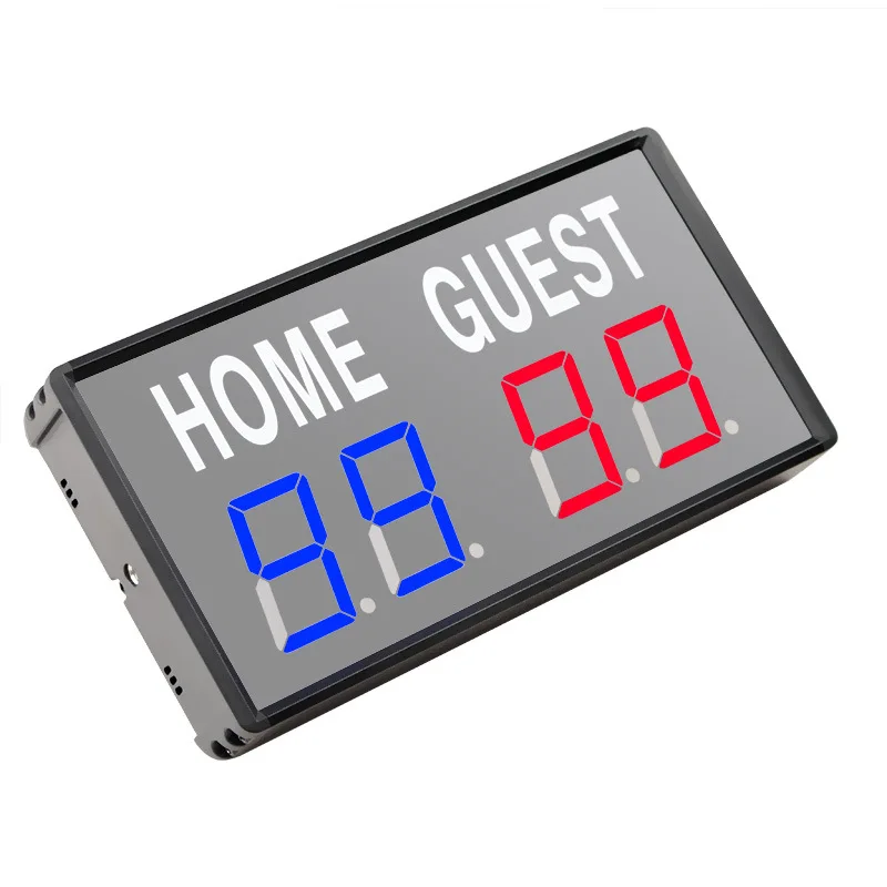 Wireless Remote Control LED Football Scoreboard, Portable Multi-functional Basketball Billiards Table Tennis Equipment