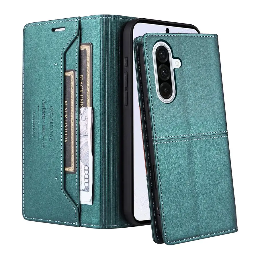 S25FE S25 Ultra 5G 2025 Premium Flip Case Leather 360 Protect RFID Card Etui for Samsung Galaxy S25 FE S 25 Edge Plus Book Funda