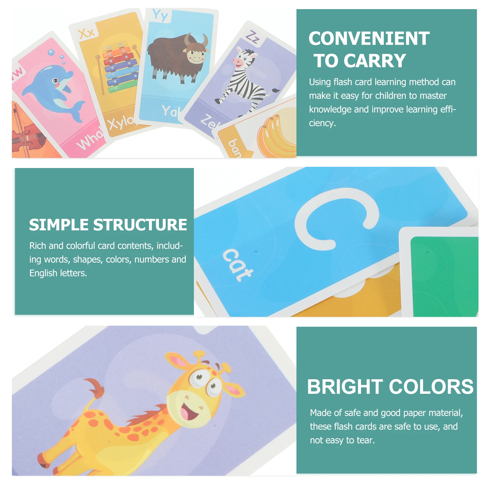 Flashcard per l'educazione precoce per i più piccoli Giocattoli cognitivi per bambini Matematica Studio per bambini Cartoon