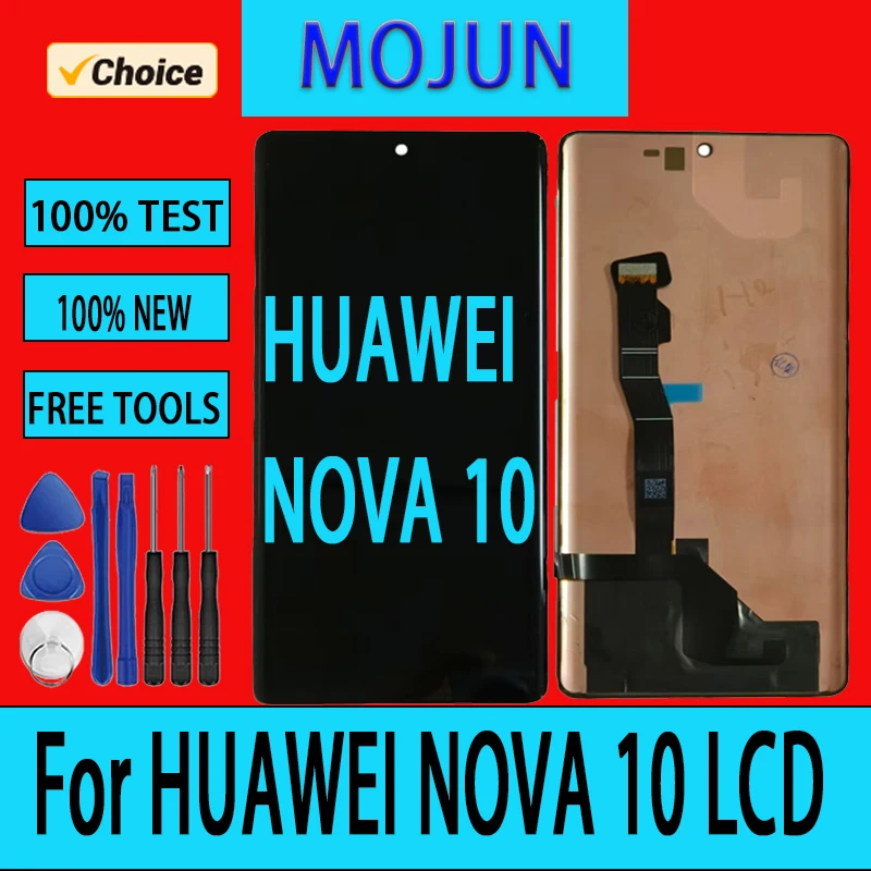 OLED Display For HUAWEI NOVA 10 OLED Display Touch Screen Digitizer Assembly For NOVA 10 small flaws OLED Screen Replacement