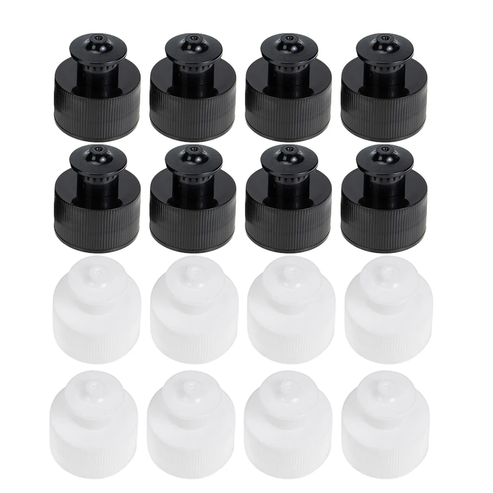 

30Pcs Leakproof Sports Water Bottle Caps Push Pull Replacement Lids Hydration Bottle Tops Outdoor Accessories