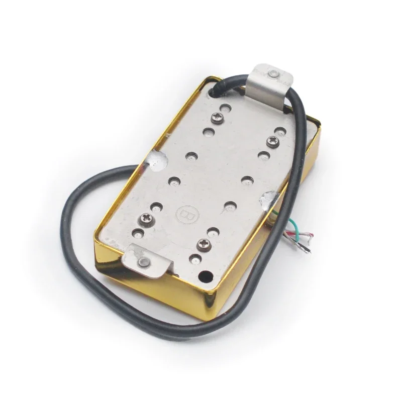Top Selling Sealed Alnico 2 Brass Cover LP Guitar Humbucker Pickup 4 Coil Cable Output 7.5K/15K Coil Splitting
