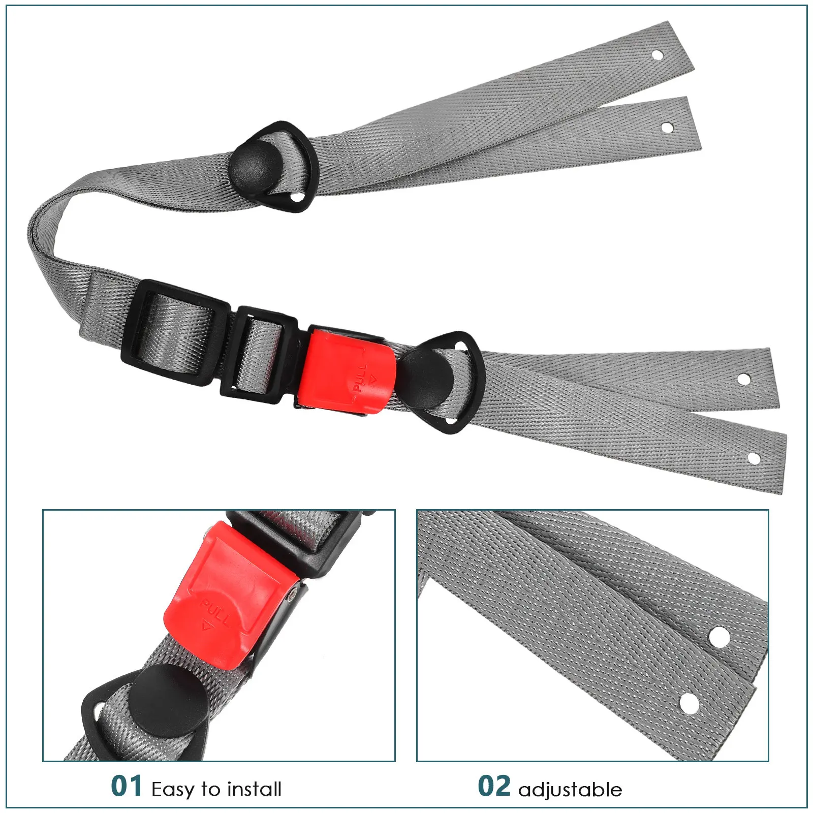 Comfort Fit Adjustable Y Shape Chin Strap PP Material Universal Hard Hat Strap for Construction Cycling Sports Industrial