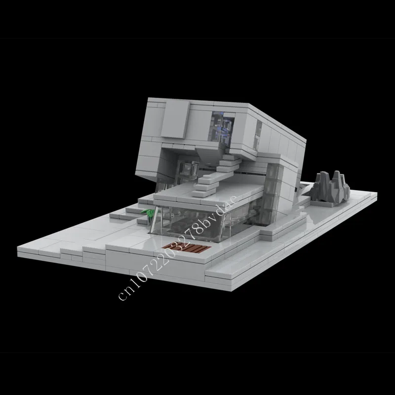 450 pçs projeto de casa islandesa moc criativo vista rua modelo blocos de construção arquitetura diy educação montagem modelo brinquedo presente