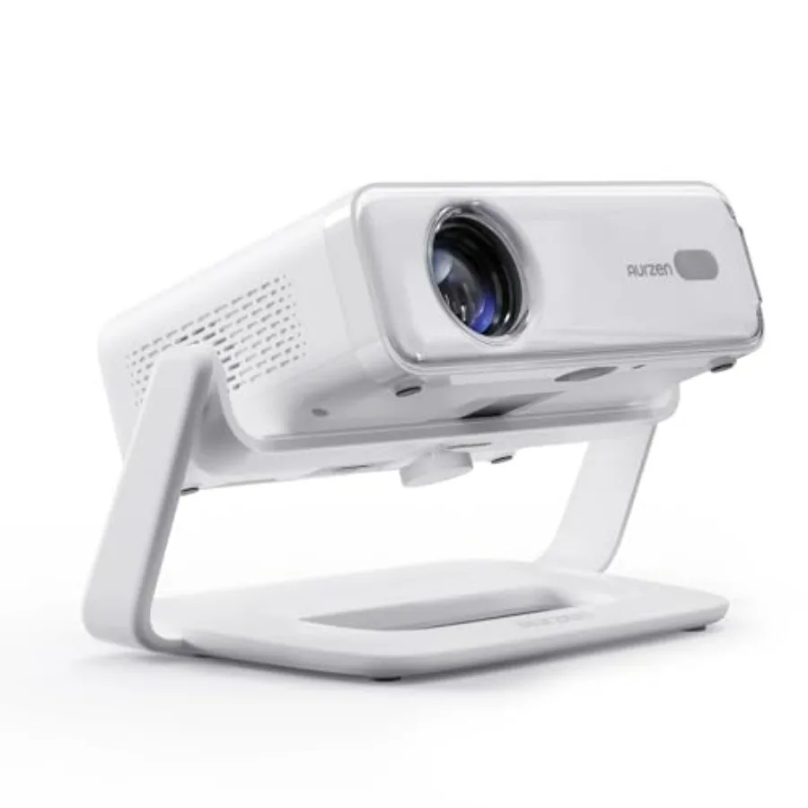 

Умный проектор Aurzen D1 и регулируемая подставка для проектора (180°) в комплекте, готовый к использованию для домашнего кинотеатра, совместим с креплением на винт (дюймовый стандарт) для Flexi