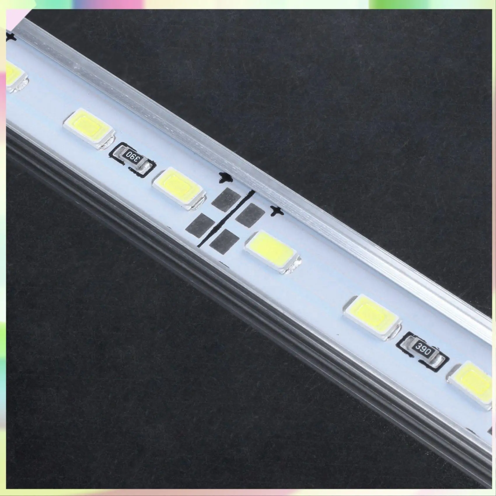 

B23B 2X 50 СМ 5630 SMD 36 Светодиодная дневная белая алюминиевая жесткая полоса света