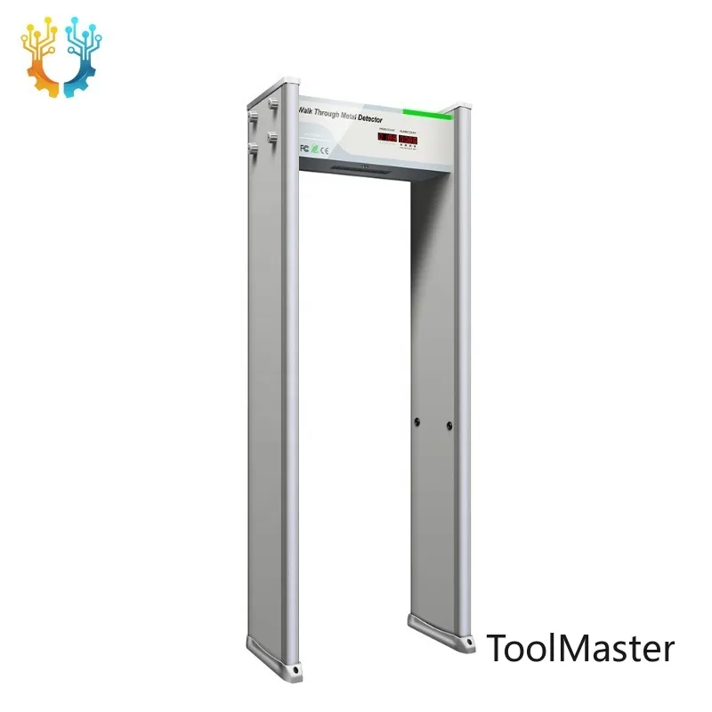 【2026】 High Sensitivity Arched Walk Through Metal Detector Security Gate TS-WD18S