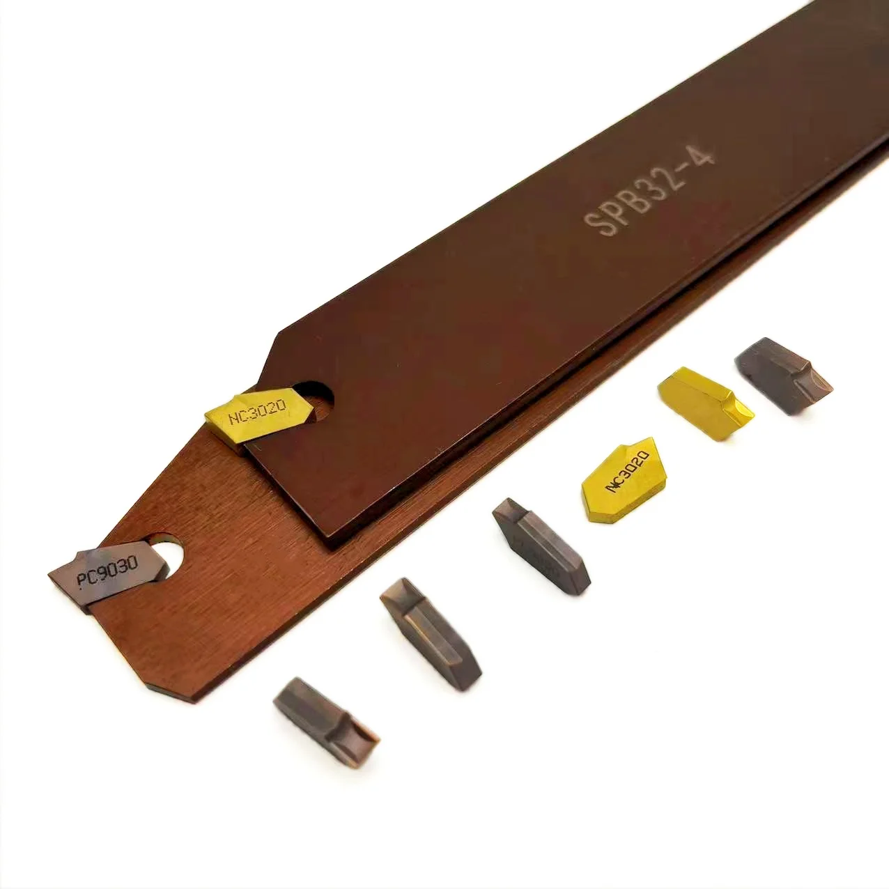 SP300 SP400 PC9030 inserti in metallo duro per scanalatura per SPB326 SPB426 tornio CNC utensili da taglio per metalli lama scanalata SPB332 supporto per tornitura