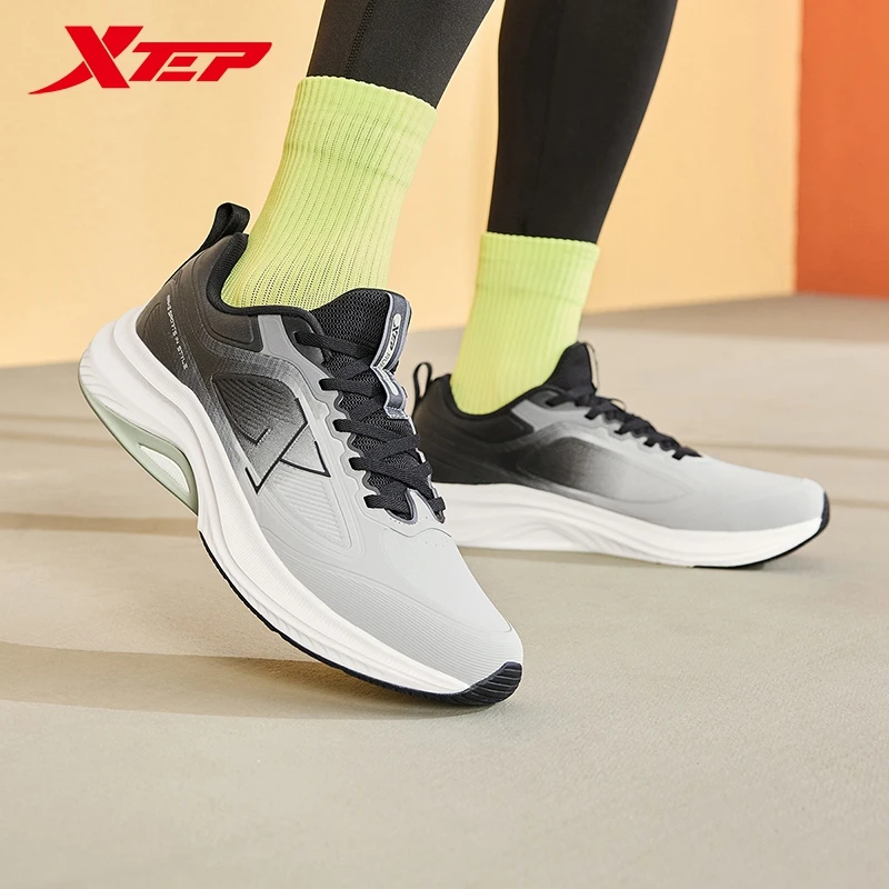 Xtep Running Shoes for Men 2024 winter Shock-absorbing Cushioning Lightweight Breathable Anti-slip Sports Shoes 976419110075